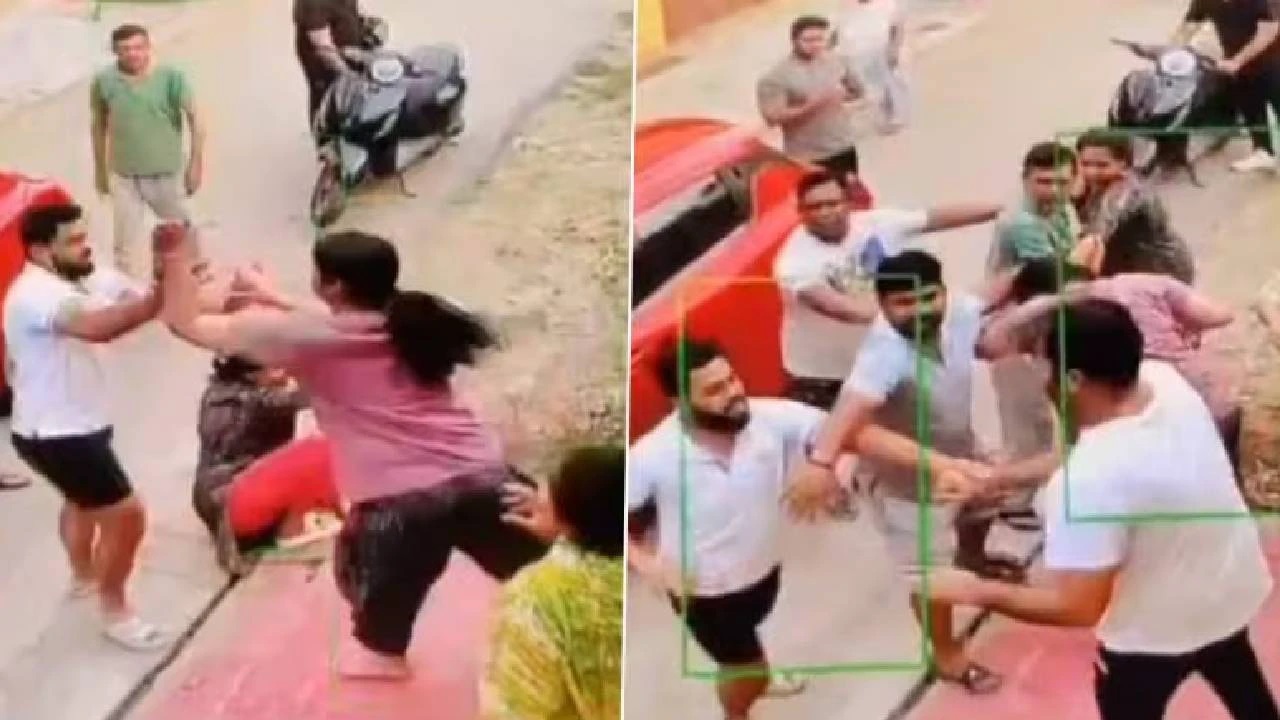 వైరల్ వీడియో: కుక్క గురించి వాదించుకుంటున్న పొరుగువారు; చివరికి ఏమైంది? వీడియో చూడండి!