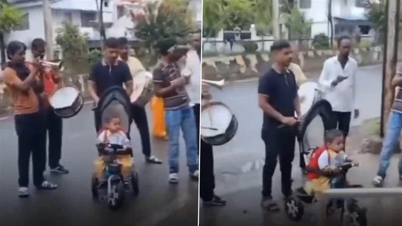 నిజంగా, మా నాన్నే నిజమైన హీరో..! “తొలి రోజే కూతురిని అదరగొట్టి స్కూల్ కి పంపిన తండ్రి”.. హృదయ విదారకమైన వీడియో..!!