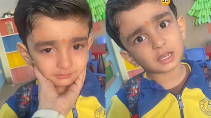 “పెళ్లి పత్రికలో నా పేరు వేశారు”.. సెలవు అడిగిన చిన్నారి చెప్పిన కారణానికి పడి పడి నవ్విన టీచర్; వైరల్ అవుతున్న క్యూట్ వీడియో!!