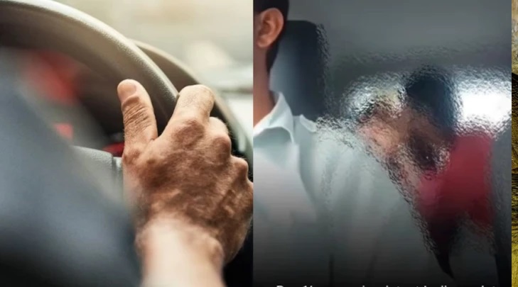 కదులుతున్న కారులో హద్దులు మీరిన జంట; కెమెరాకు చిక్కిన దృశ్యాలు…