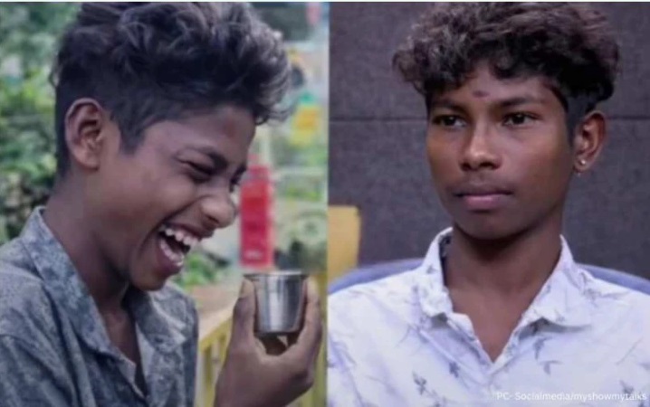 టీ తాగుతూ నవ్విన ఈ వైరల్ బాలుడు ఎవరు? క్లీనర్‌గా పనిచేసే వ్యక్తి తలరాత మార్చిన డ్రైవర్! 10వ తరగతిలో విజయం