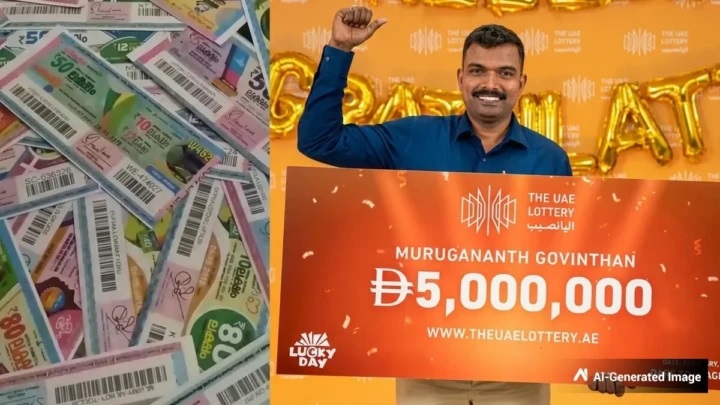 లాటరీ: కొన్న మొదటి టిక్కెట్‌కే రూ. 12 కోట్ల జాక్‌పాట్! గంతులేసిన మురుగానందం.. అదృష్టం అంటే ఇదే!