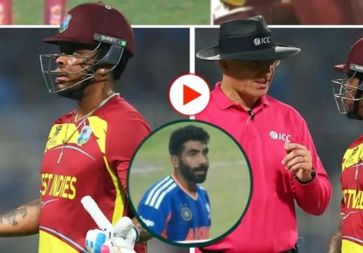 మైదానంలో భారీ గందరగోళం.. అంపైర్తో వాగ్వాదానికి దిగిన విండీస్ ఆటగాడు.. బుమ్రా అదిరిపోయే బదులుకు నోరెళ్లబెట్టిన అభిమానులు..!!