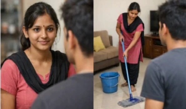 అమ్మా, ఈ అమ్మాయి ఎవరో తెలుసా..? ఇంటి పనిమనిషిని చూడగానే నిశ్చేష్టుడైన కొడుకు.. నువ్వు ఇక్కడికి ఎలా వచ్చావు..? కన్నీరు తెప్పించే సంఘటన!