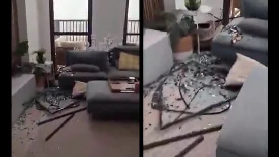 డ్రోన్ దాడి నుంచి బ్రిటిష్ వ్యక్తి తృటిలో తప్పించుకున్న వీడియో: ‘ఇక్కడంతా ఆయిల్ వాసన వస్తోంది’.. దుబాయ్ అపార్ట్మెంట్లో కలకలం!