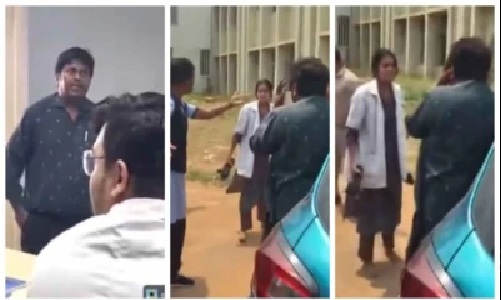 విద్యార్థినికి 50 ఏళ్ల ప్రొఫెసర్ ప్రేమ ప్రతిపాదన; చెప్పుతో ముఖంపై కొట్టిన విద్యార్థిని.. వీడియో వైరల్!
