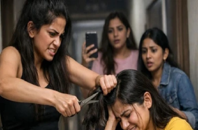 “నా ప్రియుడి ముందు నీకు ఇంత పొడవాటి జుట్టు ఎందుకు?” స్నేహితురాలి జుట్టు కత్తిరించిన ఉన్మాదం.. ముంబైలో జరిగిన భయంకర ఘటన..!!