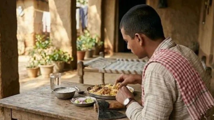 తండ్రిని గొడ్డలితో నరికి చంపి.. బిర్యానీ తిని.. ప్రశాంతంగా నిద్రపోయిన కొడుకు!