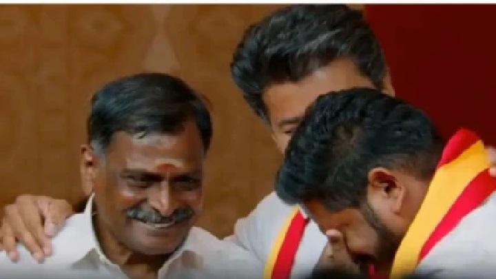 విశ్వాసానికి విజయ్ ఇచ్చిన కానుక – 30 ఏళ్లుగా తన కార్ డ్రైవర్‌గా ఉన్న రాజేంద్రన్ కుమారుడికి ఎమ్మెల్యే సీటు!