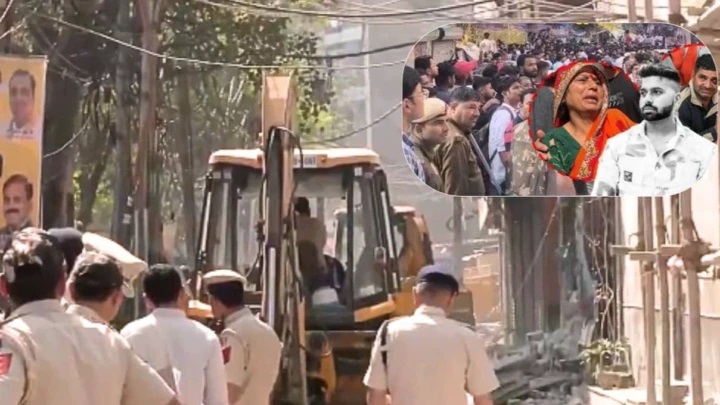 ఉత్తమ్ నగర్ హత్య కేసులో పోలీసుల సంచలన చర్య: నిందితుడు నిజాముద్దీన్ ఇంటిపైకి చేరిన బుల్డోజర్; భారీగా భద్రతా దళాల మోహరింపు!