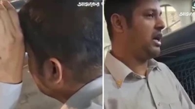 వీసా, టికెట్ నకిలీవని తెలియడంతో విమానాశ్రయంలో కన్నీరుమున్నీరైన వ్యక్తి: ‘ప్రజల అప్పులు ఎలా తీర్చాలి?’