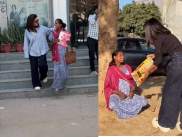 ‘నువ్వు నా బాధ్యత!’: ఎనిమిది నెలల గర్భిణికి అండగా నిలిచిన యువతి.. కోటి మందిని కదిలించిన అరుదైన దృశ్యం!