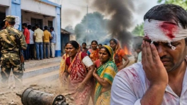 ముర్షిదాబాద్లో ఓటింగ్ సమయంలో నాటు బాంబుల దాడి, పలువురు ఓటర్లకు గాయాలు; దీఘాలో ఒక వ్యక్తి మృతి!