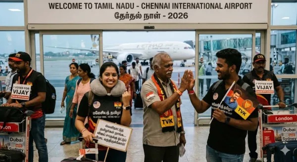 4 రోజుల్లో విదేశాల నుండి 20 లక్షల మంది చెన్నైకి.. ఒక్క ఓటు కోసం కడలి దాటి రావడం ప్రపంచ చరిత్రలో ఇదే తొలిసారి.. అంతా విజయ్ కోసమే!