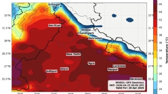 42°C నుండి 48°C వరకు: ఉత్తర భారతదేశంలో తీవ్రమైన వడగాల్పులు.. ఏప్రిల్లో రికార్డు స్థాయి ఉష్ణోగ్రతలు