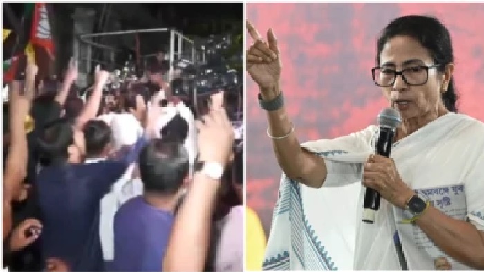 బీజేపీ ర్యాలీలో భారీ శబ్దంతో మైకులు; ఆగ్రహించిన మమతా బెనర్జీ ప్రసంగం నిలిపివేత!