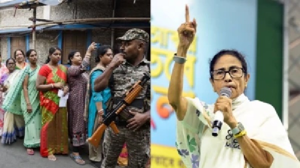 సంప్రదాయాన్ని విడనాడిన మమతా బెనర్జీ: పోలింగ్ బూత్ల ఆకస్మిక తనిఖీ; దీదీ ఓడిపోతారన్న సువేందు అధికారి