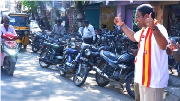“విజయ్ పార్టీలో వింత పరిస్థితి: తిరుత్తణి అభ్యర్థి ‘ఒంటరి’ పోరాటం.. సైకిల్పై రమ్మంటే ఎవరొస్తారు?”