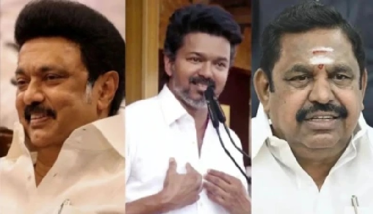 ముఖ్యమంత్రిగా స్టాలిన్ కంటే విజయ్ వైపే మొగ్గు! మెజారిటీ మార్కు దిశగా డీఎంకే కూటమి.. కింగ్ మేకర్‌గా మారనున్న 27 స్థానాలు?