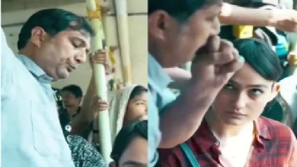 వైరల్ వీడియో: బస్సులో కూర్చున్న యువతి పట్ల అసభ్యంగా ప్రవర్తించిన వ్యక్తి.. ఆమె తక్షణ ప్రతిస్పందనకు నెటిజన్ల సెల్యూట్!