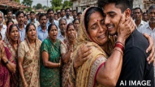 ఎవరి కోసమైతే కన్నీరు మున్నీరుగా విలపించారో.. ఎవరికి అంత్యక్రియలు చేశారో.. అదే వ్యక్తి సజీవంగా ఇంటి ముందు ప్రత్యక్షమయ్యాడు!