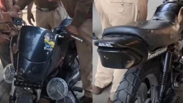 “100cc బైక్‌కు నేరుగా ట్రైన్ హారన్.. పోలీసులు హారన్ కొట్టి చూస్తే షాక్!”.. సోషల్ మీడియాలో వైరల్ అవుతున్న వీడియో