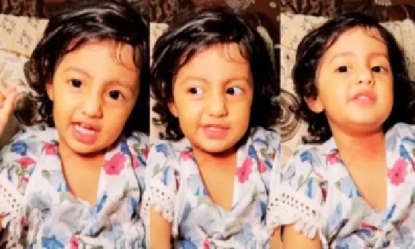 “అమ్మానాన్నలను కొట్టండి మోదీ తాతా!”.. ప్రధానికి బుజ్జి పాప క్యూట్ రిక్వెస్ట్.. వైరల్ అవుతున్న వీడియో!