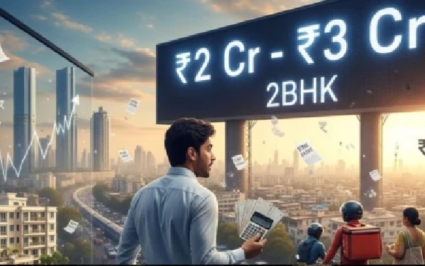 నెలకు ₹3 లక్షలు సంపాదించినా ఇల్లు కొనడం అసాధ్యం! 12 ఏళ్లు ఏమీ తినకుండా దాచుకుంటేనే ముంబైలో 2BHK సొంతం!