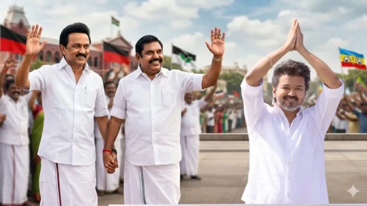 విజయ్ను ఓడించడానికి రెండు ద్రవిడ పార్టీలు ఏకం కానున్నాయా? డీఎంకే – ఏఐఏడీఎంకే కూటమి ప్రభుత్వం? ఇది సాధ్యమేనా?