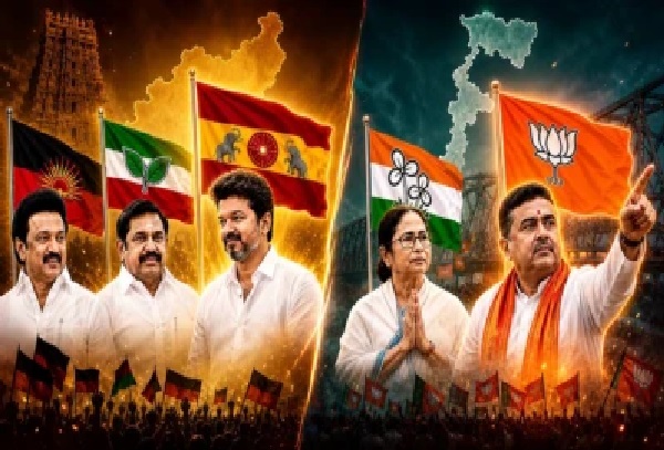 బెంగాల్లో 5% ఓట్ల తేడాతో 125 స్థానాల వ్యత్యాసం: మరి తమిళనాడు పరిస్థితి ఏంటి?