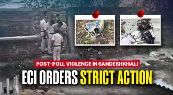 సందేశ్ఖాలీలో ఎన్నికల అనంతర హింస: కేంద్ర బలగాలపై దాడి, రాత్రి గస్తీలో ఐదుగురు సిబ్బందిపై కాల్పులు