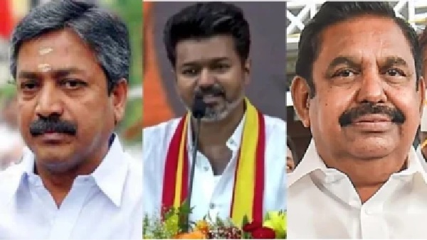 సి.వి. షణ్ముగం నేతృత్వంలో 30 మంది ఎమ్మెల్యేలు.. అన్నాడీఎంకే చీలిపోనుందా? టీవీకే విజయ్కు మద్దతు ఇచ్చే యోచన?