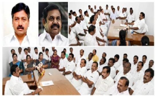 కొట్టడానికి దూసుకెళ్లిన సి.వి. షణ్ముగం.. ఎదురుదాడికి దిగిన ఎడప్పాడి.. ఆగ్రహించిన ఎస్పీ వేలుమణి.. ఈపీఎస్ ‘అధ్యాయం’ ముగిసినట్లేనా? అన్నాడీఎంకేలో ఏం జరుగుతోంది?