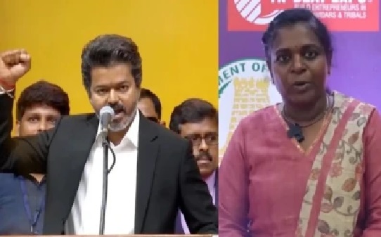 28 ఏళ్లకే ఐఏఎస్! 48 ఏళ్ల వయసులో సీఎం విజయ్ వ్యక్తిగత కార్యదర్శిగా లక్ష్మీ ప్రియ! ఎవరీ తమిళ మహిళ?