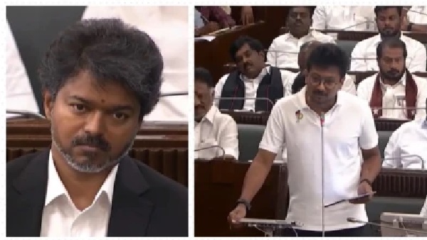 విజయ్ ముందే ‘సనాతనం’ అంతం కావాలన్న ఉదయనిధి స్టాలిన్ – చూడండి