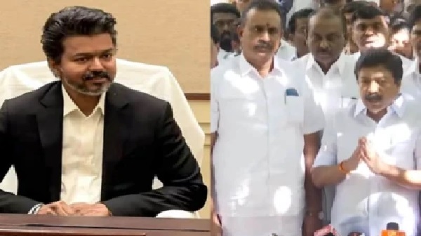 “విజయ్ టీవీకే ప్రభుత్వానికి మద్దతు ఇవ్వాలని ఏఐఏడీఎంకే నిర్ణయం” – సి.వి. షణ్ముగం ప్రకటన! | ఏఐఏడీఎంకే చీలిక