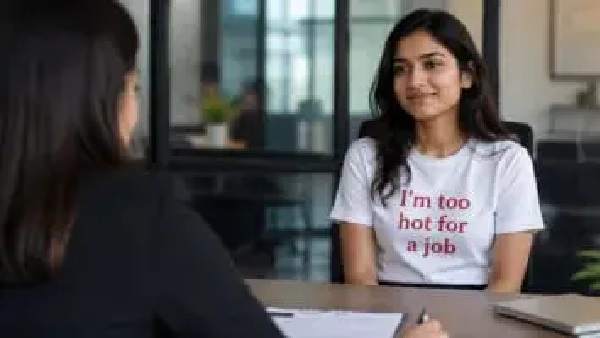 “నేను ఉద్యోగం చేయడానికి చాలా హాట్!”.. ఇంటర్వ్యూకి వింత టీ-షర్ట్ వేసుకొచ్చిన యువతి.. మంచి ప్రొఫైల్ ఉన్నా రిజెక్ట్ చేసిన ప్రైమ్ వీడియో అధికారి!
