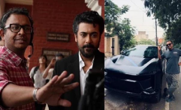 ‘కరుప్పు’ సూపర్ హిట్.. సినిమాటోగ్రాఫర్ జి.కె.విష్ణుకు ఖరీదైన కారును బహుకరించిన సూర్య!