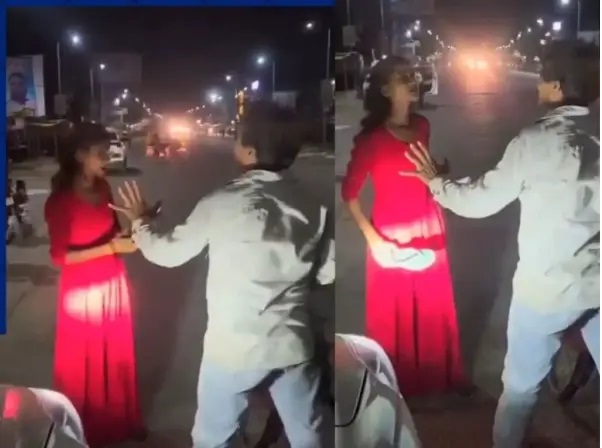 నడిరోడ్డుపై చెప్పుదెబ్బలు.. “ఇంకెప్పుడైనా ఇలా చేస్తావా?” అని నిలదీసిన యువతి.. వేధించిన ఆకతాయిని వెంటాడి పట్టుకుని బుద్ధి చెప్పిన వైనం, వీడియో వైరల్!