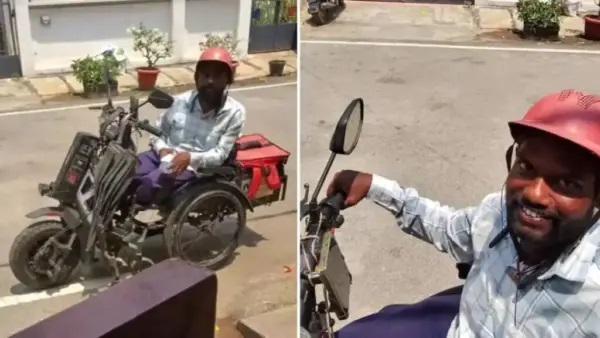 “₹100 టిప్ కంటే ఆయన మాట్లాడిన ఆ ఒక్క మాట”.. దివ్యాంగ డెలివరీ బాయ్ను చూడగానే సాయి హర్ష్ ఏం చేశాడు? పట్టుదలకు నిలువెత్తు రూపం.. వైరల్ వీడియో..!!”