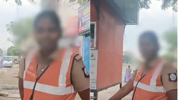 “నడిరోడ్డుపై అందరూ చూస్తుండగానే సరిగ్గా పని చేయడం లేదంటూ ఇష్టమొచ్చినట్లు తిడతారా?”.. ఎక్కిళ్ళూ పెడుతూ ఏడ్చిన మహిళా కానిస్టేబుల్.. వైరల్ వీడియో!
