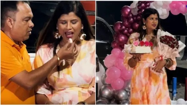 “నడిరోడ్డుపై కేక్.. అర్ధరాత్రి వేళ హంగామా..!” పారిశ్రామికవేత్త భార్యకు చుక్కలు చూపించిన పోలీసులు..!!!