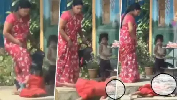 అమానుషం: అంగన్‌వాడీ కేంద్రంలో చిన్నారిపై కాలితో తంతూ సిబ్బంది దాడి.. నిందితురాలిపై కేసు నమోదు!