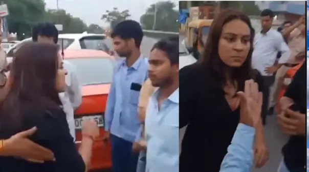 “కారు గుద్ది.. మళ్ళీ నన్నే కొడతావా?” రోడ్డుపై క్యాబ్ డ్రైవర్పై దాడి చేసిన మహిళ.. సోషల్ మీడియాను కుదిపేస్తున్న వీడియో..!!