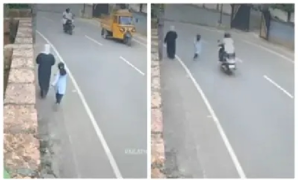 “అదేం దారుణం.. అమ్మ పక్కన ఉన్నప్పుడే ఇలా జరిగిందా?!” రోడ్డు పక్కన ఆడుకుంటూ వెళ్లిన నెత్తిమీద పడ్డ విపత్తు..!!”
