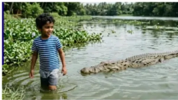 అయ్యో పాపం.. నదిలో చేతులు కడుక్కుంటుండగా జరిగిన ఘోరం.. 12 ఏళ్ల బాలుడిని ప్రాణాలతో మింగేసిన భారీ మొసలి.. షాక్లో గ్రామస్థులు..!!!