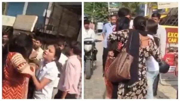 హోటల్ రూమ్ తీసుకున్న భార్య.. ప్రియుడితో ఆ స్థితిలో చూసిన భర్త.. నడిరోడ్డుపై రచ్చ చేసిన అత్త, ఆడపడుచు.. వైరల్ అవుతున్న వీడియో.!!