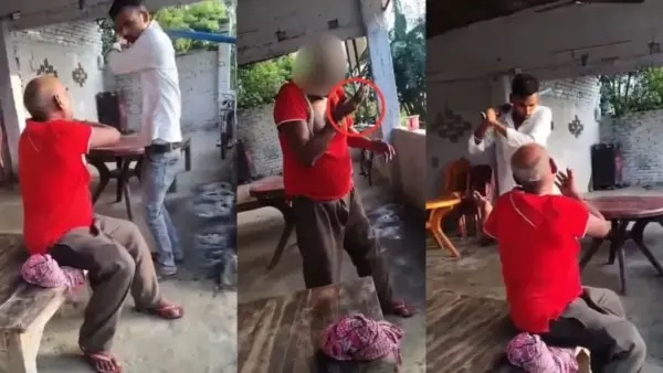 “అయ్యో ఘోరం! వయసైనవారని కూడా చూడకుండా!”.. వ్యాపార పోటీతో చెలరేగిన గొడవ. కుర్చీలో కూర్చోబెట్టి అమానుష చర్య.!!!