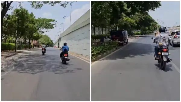 కోట్ల ఖర్చుతో బ్రహ్మాండమైన ఫ్లైఓవర్..! కానీ పైన కాదు కిందే వాహనాలు వెళ్లడానికి సౌకర్యంగా ఉందంట. అబ్బే ఏంటండీ మీరు చెప్పేది. వింత వీడియో..!!