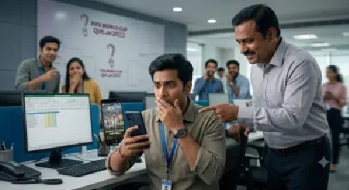 “పెళ్లి పత్రిక పంపు చూద్దాం!”. ప్రపంచకప్ చూడటానికి సెలవు పెట్టిన ఉద్యోగి. ఒకే ఒక్క రీల్స్.. బాస్ వేసిన స్కెచ్. చిక్కుకుపోయాడే..!